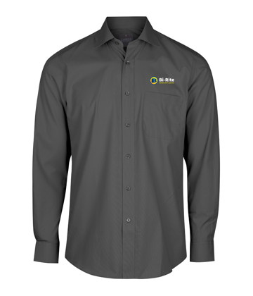 Picture of Mens Nicholson Premium Poplin Long Sleeve Shirt