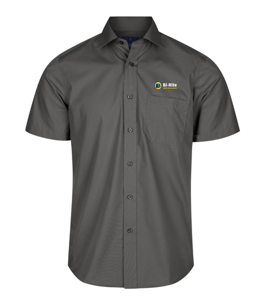 Picture of Mens Nicholson Premium Poplin Short Sleeve Shirt