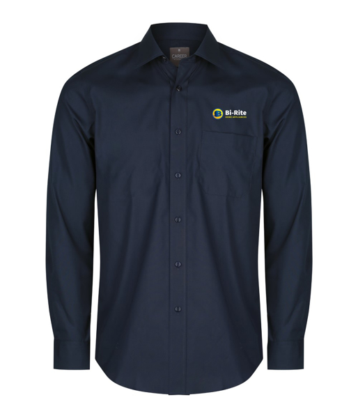 Picture of Mens Nicholson Premium Poplin Long Sleeve Shirt